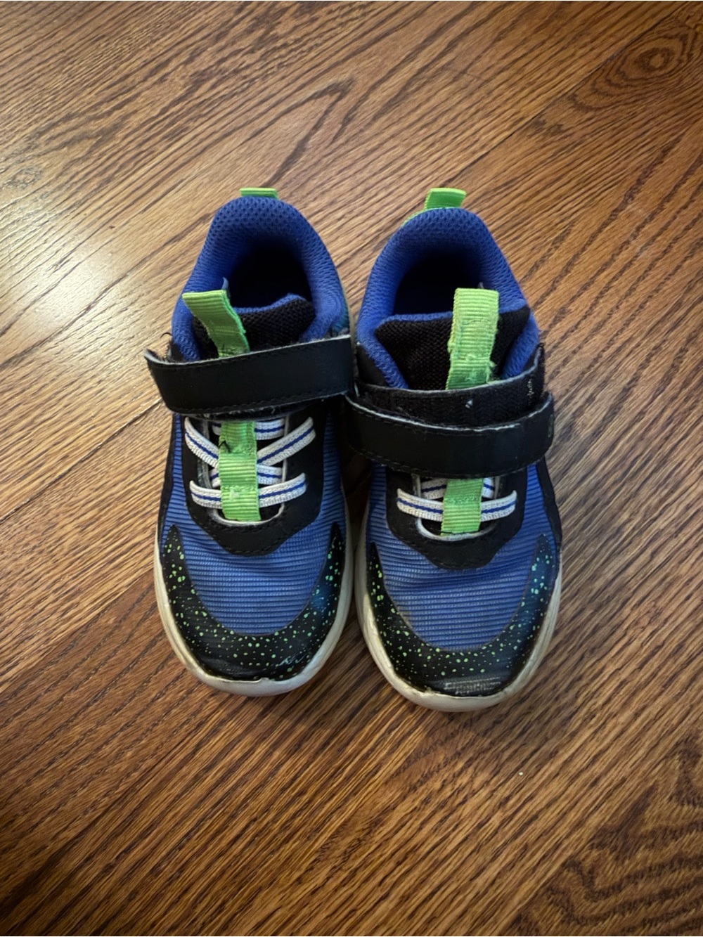 Stride Rite Blue and Green Athletic Sneakers